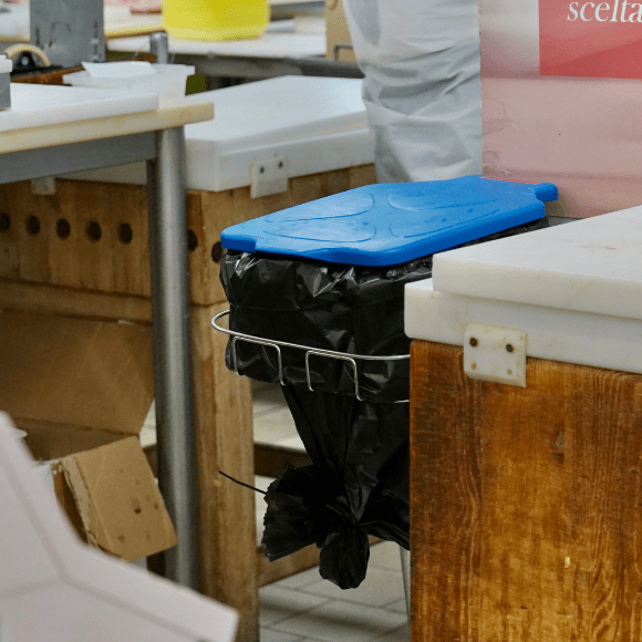 Sacco continuo rifiuti